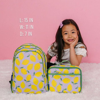 Lilac Lemonade 15" Kids Backpack 5