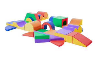 Pattern Gross Motor Foam Climbing Blocks Set - CF710-113PT