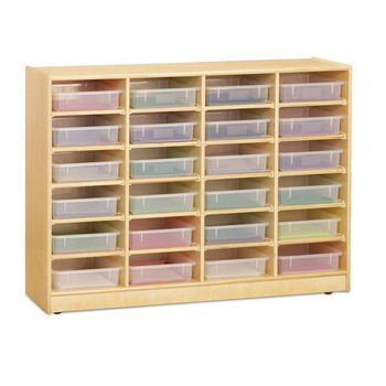 Jonti-Craft® 24 Paper-Tray Mobile Storage