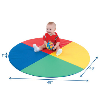 Four Color Pie Soft Child Activity Mat 1