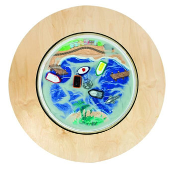 The Children's Furniture Company Ocean Round Magnetic Sand Table - Y12136HHXXX