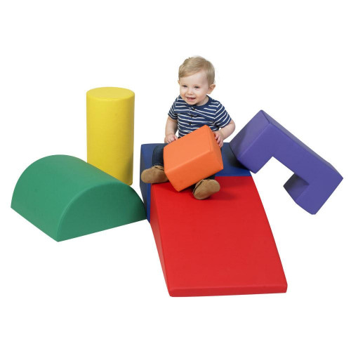 Climb and Play Foam Climbing Blocks, Rainbow - CF805-168