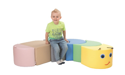 Pastel Happy Caterpillar Set