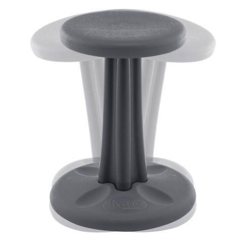 Playscapes Active Learning Wobble Stool, 16-inch height, ergonomic design with a sturdy base and a rounded top for active sitting and improving focus.