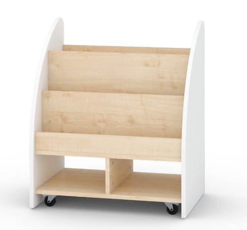 Bookcase w/White Sides 1
