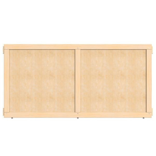 Jonti-Craft KYDZ Suite Plywood Panel - T-height - 48" Wide, a sturdy beige plywood panel suitable for educational or childcare settings.
