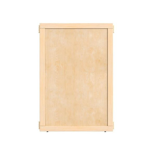 Jonti-Craft KYDZ Suite Plywood Panel - A-height - 24" Wide, wooden plywood panel with a natural finish and sturdy construction.