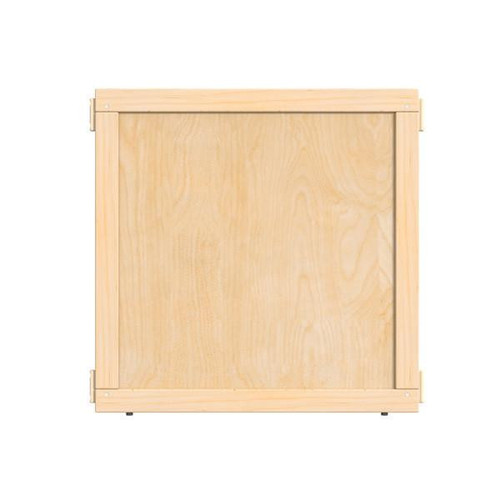 Jonti-Craft KYDZ Suite Plywood Panel - T-height - 24" Wide, wooden T-height panel with natural finish suitable for educational or childcare settings.