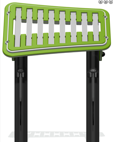 Genius Maker Musical Concert Flat Chimes Board 1