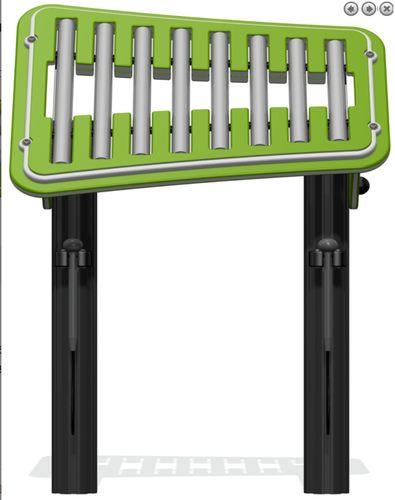 Genius Maker Musical Symphony Tube Chimes Board 1