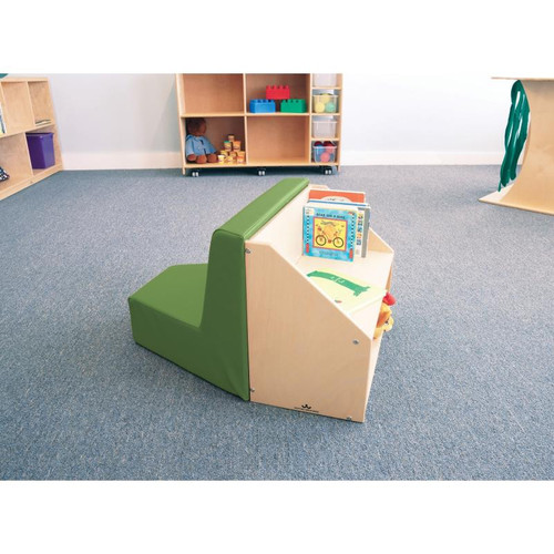 Toddler Reading Nook with built-in Bookshelf - WB8010