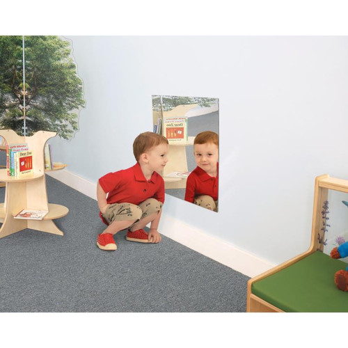 Whitney Brothers Shatterproof Acrylic Square Mirror - WB6625