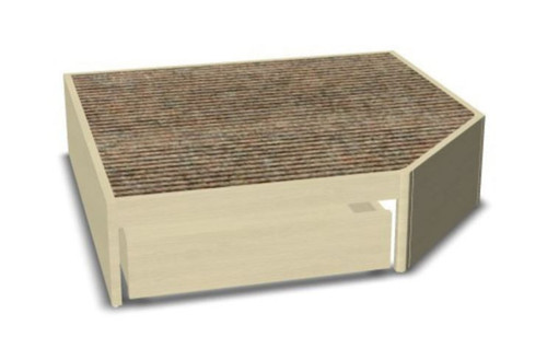 Grow.upp Carpeted Climbing Platform "B" 1