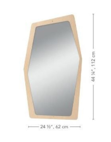 Grow.upp Hexagon Medium Safety Mirror 1