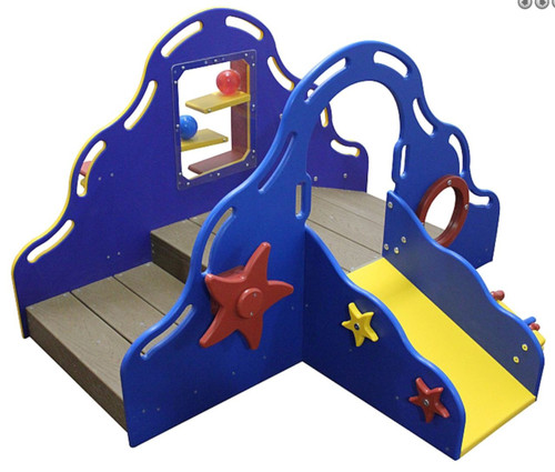 Strictly For Kids Deep Sea Adventure Infant Toddler Wooden Climber - SKPG528B
