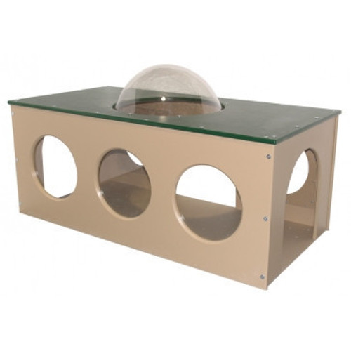 Strictly For Kids Titan Submarine with Bubble on Top Indoor/Outdoor Playground, Natural or Bright Colors - SKPG5910N