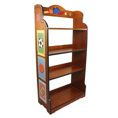 Fantasy Fields Little Sports Fan Tall Kids Bookshelf - TD-0018A