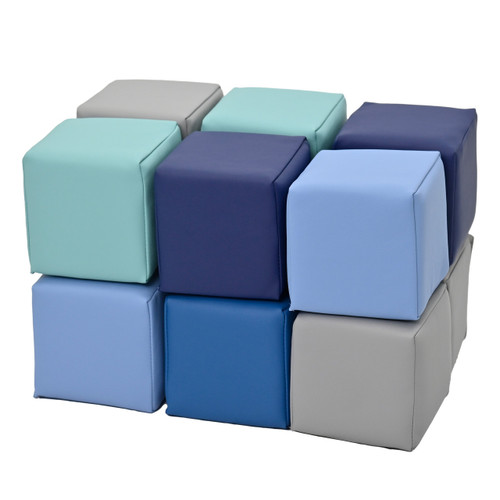 Toddler Baby Foam Blocks, Tranquility 1