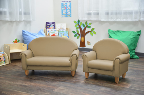 AS WE GROW® Chair and Sofa – Buff 1