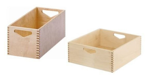 Move Upp Wooden Material Storage Bins