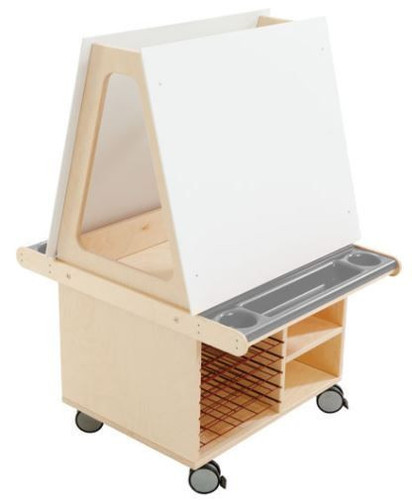 Mobile Combination Easel and Drying Station 1