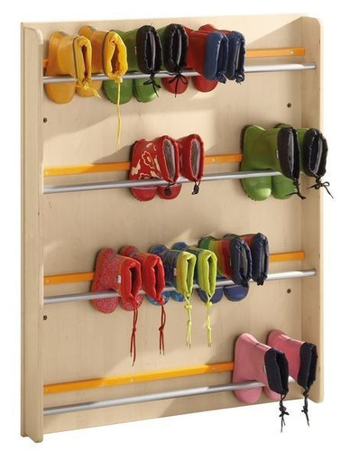 Classroom Shoe & Boot Wall Rack