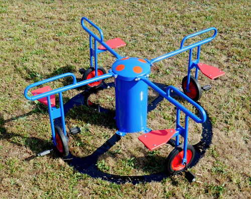 Infinity Cycle 4 Seat Carousel with Pedal Track 1