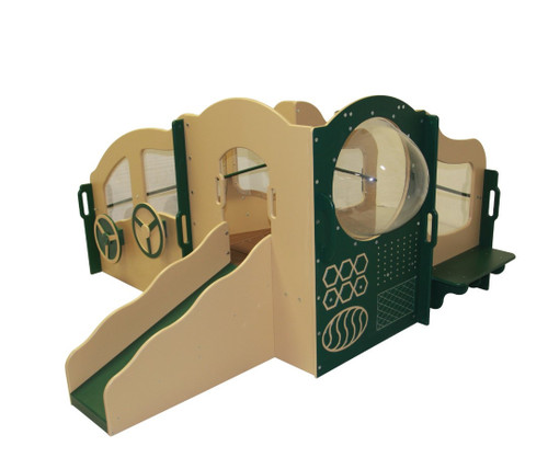 Infant Toddler Deluxe Transitional Dream Playground, Natural