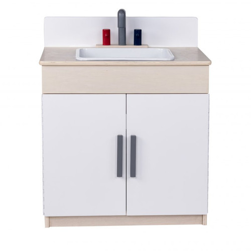 White Play Sink – Assembled