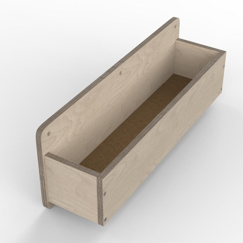 MagWiz Magnetic Wall Wooden Storage Box