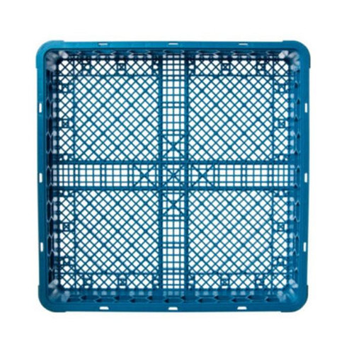 LiteZilla LitePin Sanitation Basket, blue plastic basket with a grid design for sanitation purposes.