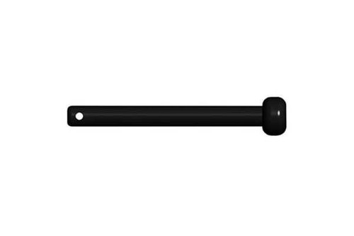 Freenotes Standard/Inclusive Mallet, Black 80A with 30-inch Cable, black mallet with rubber head and cord for musical instruments or percussion