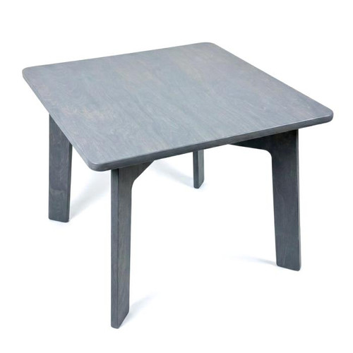 Playscapes Nordic Scandinavian Table - Select Stain Color, modern wooden table with natural stain finish and sturdy legs.