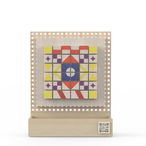 Kidworx™ Patchwork Patternmakers Wall Activity