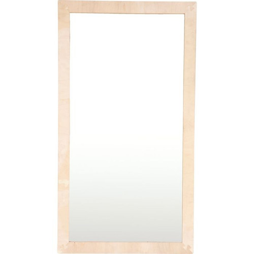 Moje Bambino Rectangle Safety Wall Mirror, wooden framed rectangular mirror suitable for children safety.