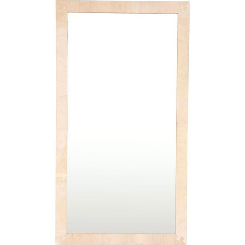 Moje Bambino Rectangle Safety Wall Mirror, wooden framed rectangular mirror suitable for children safety.