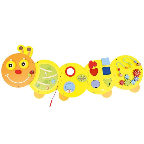 Caterpillar Sensory Activity Panel