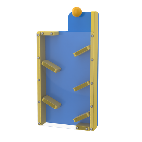 MagWiz Kinetics Magnetic Wall Zig Zag Cascade