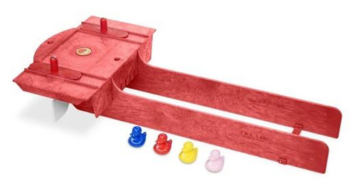 Childbrite Wave Rave™ Activity Center - Water Raceway Insert for Sand & Water Tables, water raceway with colorful boats and a sandbox area for children's play and learning.