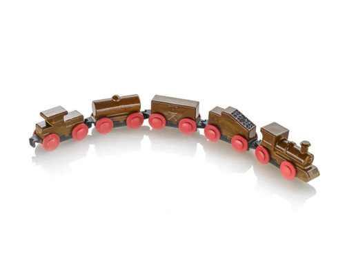 Express Wabash Locomotive Freight Train - Chocolate