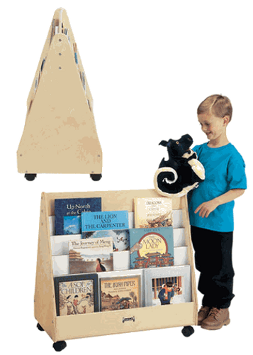 Jonti-Craft Mobile 2 Sided Pick a Book Stand - 3507JC