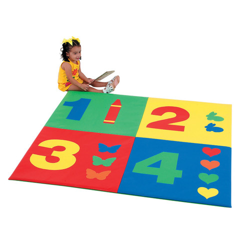 Children's Factory 1-2-3-4 Child Foam Activity Mat - CF362-161