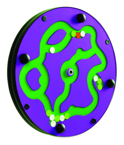 Junior Amazer Wall Toy, Purple & Green