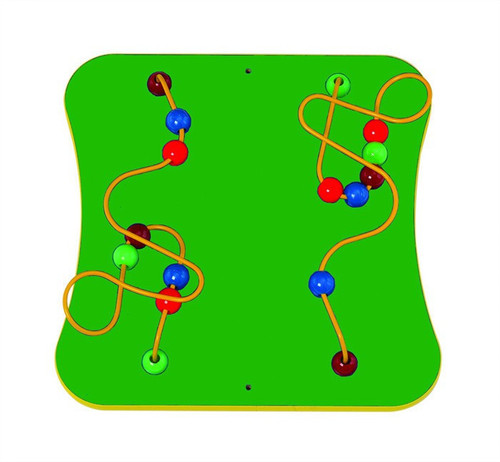 Loco-Motion 2-Wires Bead Maze Wall Toy