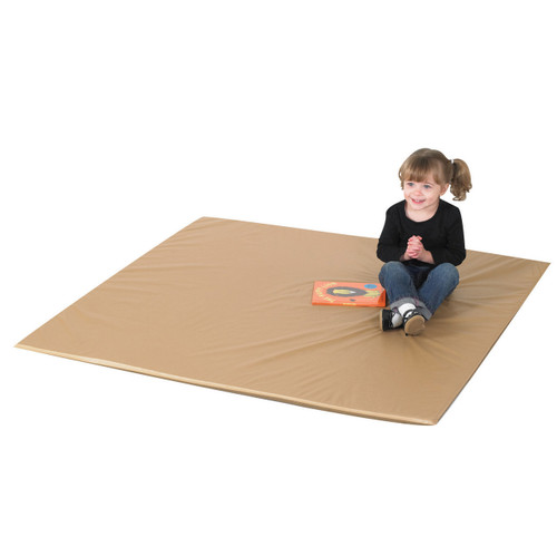 Children's Factory Two Tone Activity Mat - Walnut and Almond - CF705-370