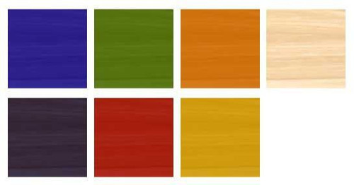 Playscapes Road Trip Magnetic Wall Activity, colorful wooden color swatches in purple, green, orange, natural, dark purple, red, and yellow.