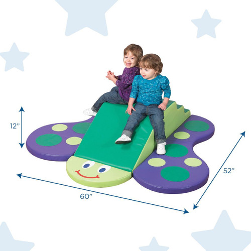 Butterfly Soft Play Climber, Rainbow