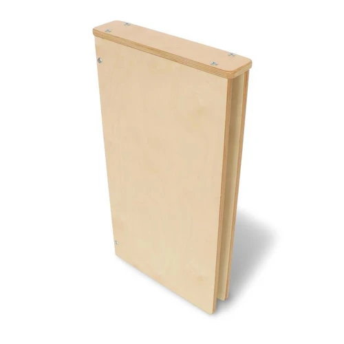 Whitney Brothers Nature View Room Divider Panel, Adjustable Extension, wooden room divider panel with a natural finish and adjustable extension feature.