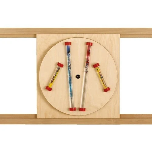 HABA Pro Glitter Rods Sensory Wall Activity Panel, educational wall activity with colorful glitter rods for sensory play and fine motor skill development.