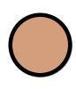Frame It All Classic Sienna Curved Playground Border Kit 64' - 2" Profile, circular playground border in a rich sienna color.